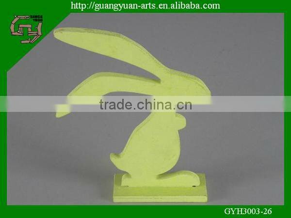 natural decorative Easter rabbit