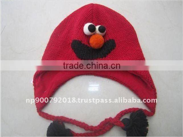 Sesame Streect Wool Children Hats