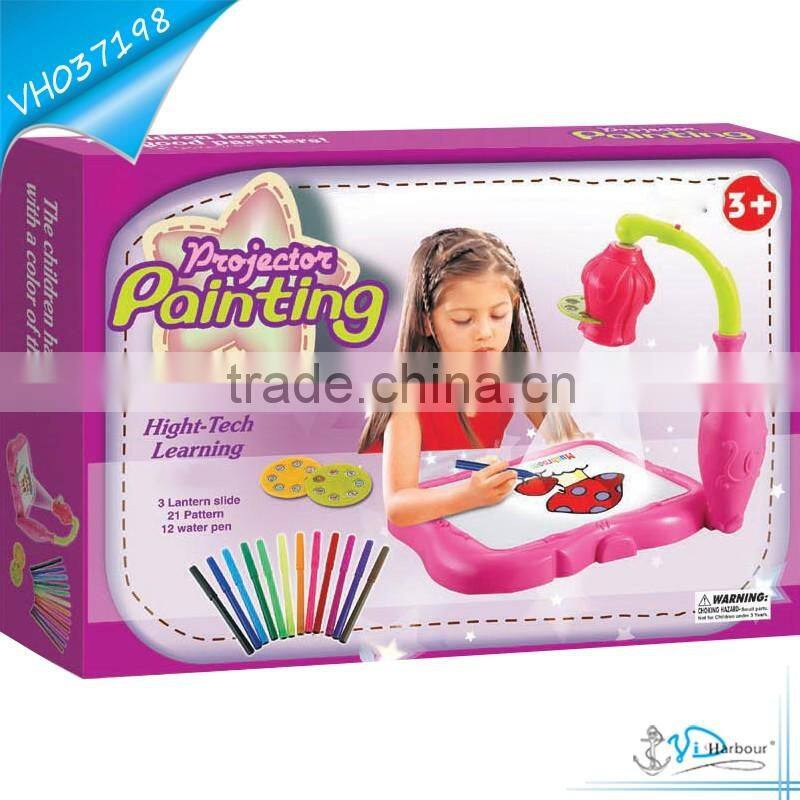 2 in 1 Kids Drawing Projection Light Toy Set