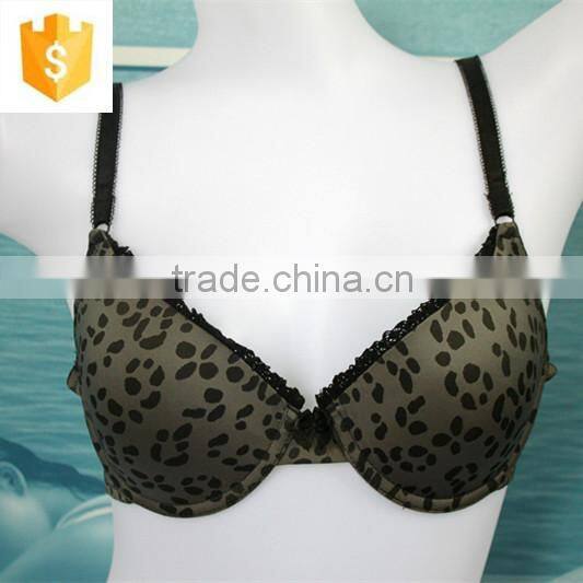 Hot Sale Microfiber Printing Fashion Bra, Women Underwear