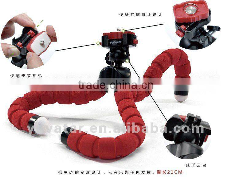 Mini Octopus Flexible Tripods for digital Camera iphone