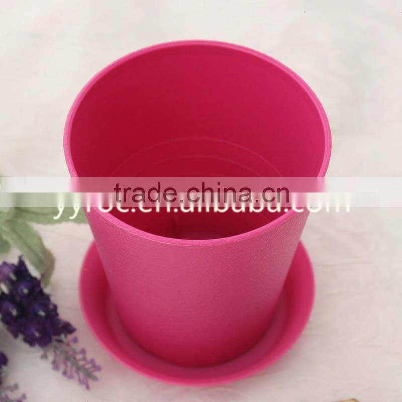 balcony or table plastic flower pot