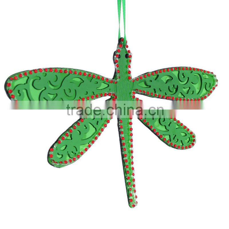 Spring decor new designs colorful dragonfly ornament
