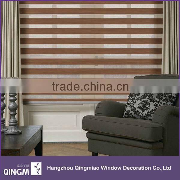 Wholesale Linen-Look Polyester Material Window Blinds