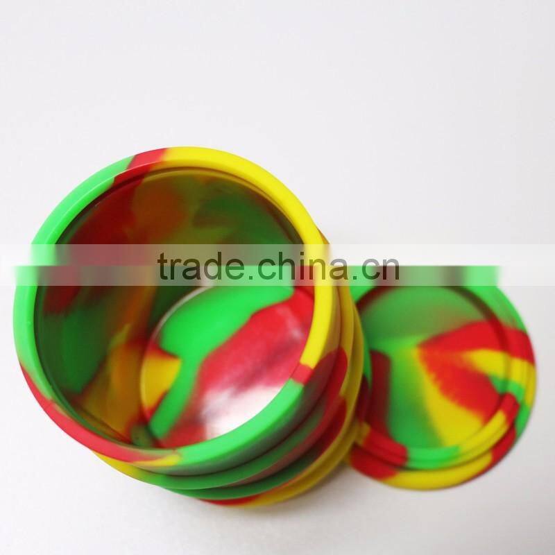 FDA approved 500ml custom large silicone containers nonstick barrel