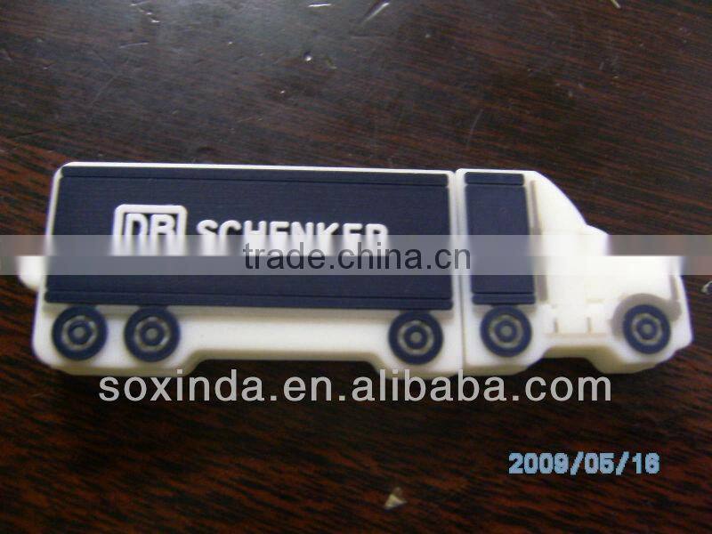 Discount!Reduction Sale waterproof pvc car shaped USB device usb2.0