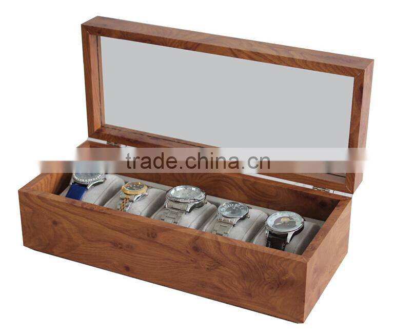 Luxury Wooden watch box wholesale, Inexpensive perfect personalized luxury wooden watch box for men's