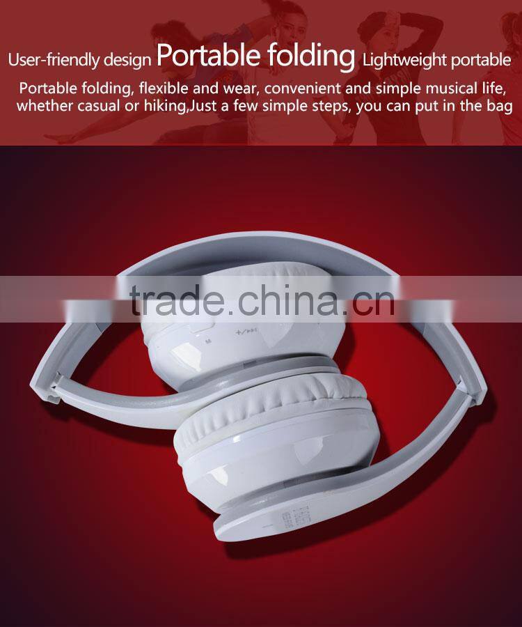 High quality wholesale stereo headphone bluetooth, stereo wireless blue tooth headset, gaming wireless stereo headphone with mic