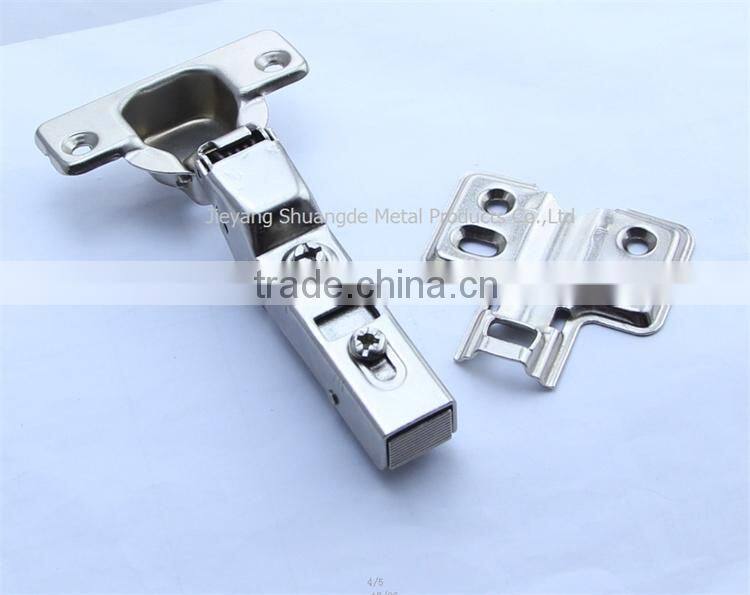 Half Overlay door iron hinge kitchen cabinet hydraulic hinge
