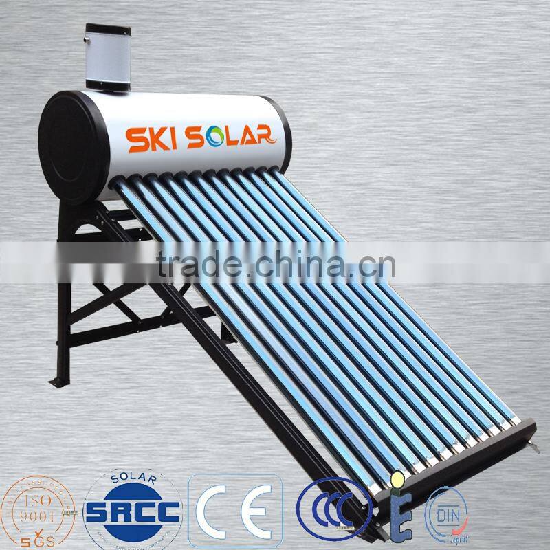 villa split vacuum tube solar water heater