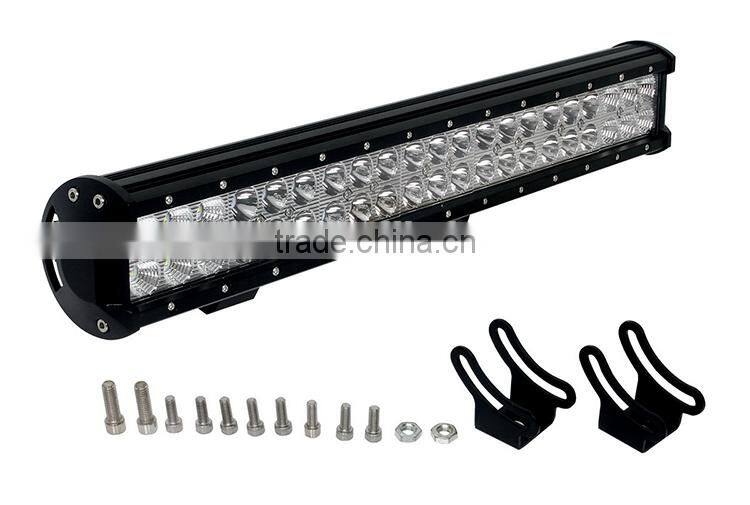 20 inch 126w led light bar 4x4 off road led driving light bar