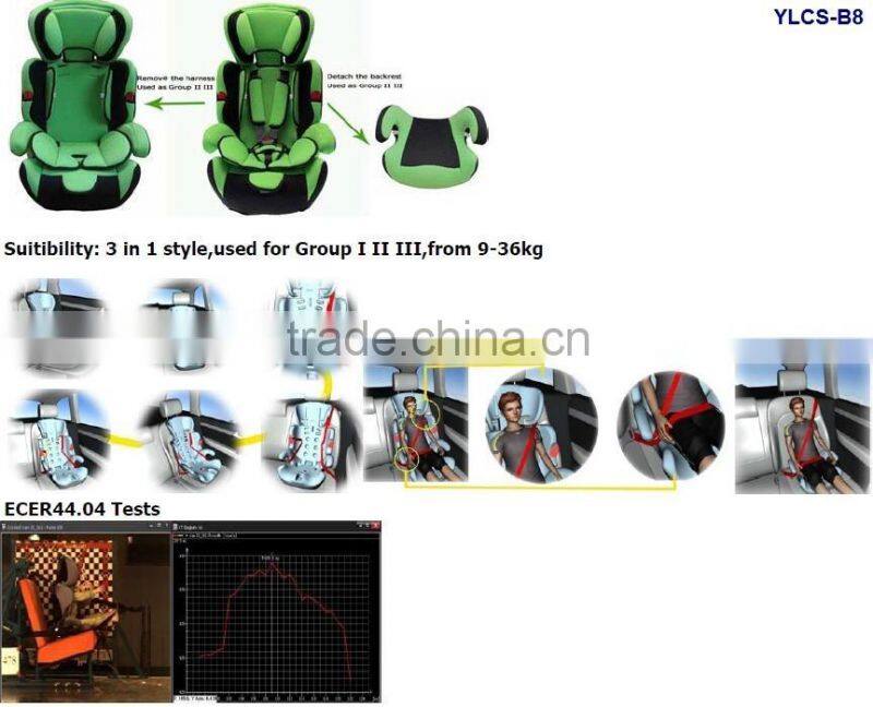 baby car seats for sale/softtextile baby car seat