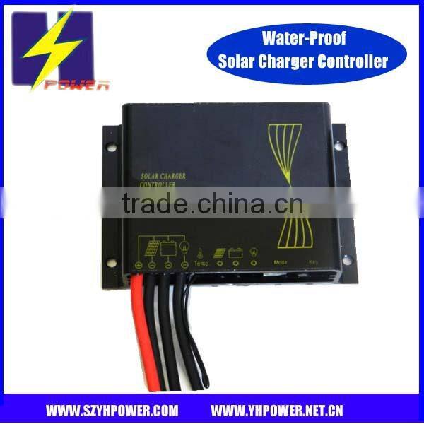 waterproof solar controller 12V/24V 20A PWM