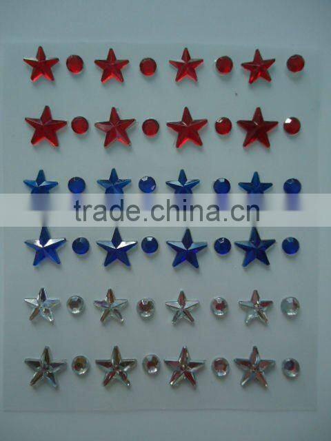 crystal body stickers