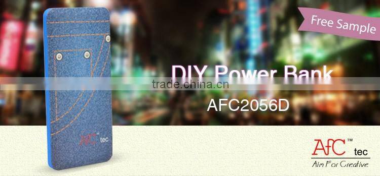 4000mAh free logo printing power bank mobile charger