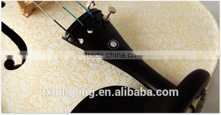 Beginner White Violin Professional TL-1304
