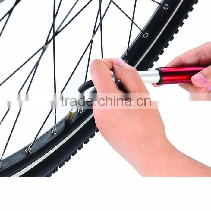 Bike Hand Pocket Air Pump Alloy Material Mini Tyre Inflator