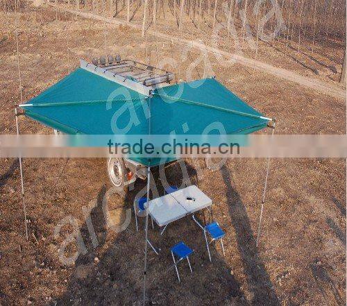 camping car awning retractable car roof side awning6702