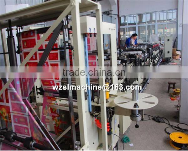 automatic Quality warranty small-scale plastic bag making machine with best service