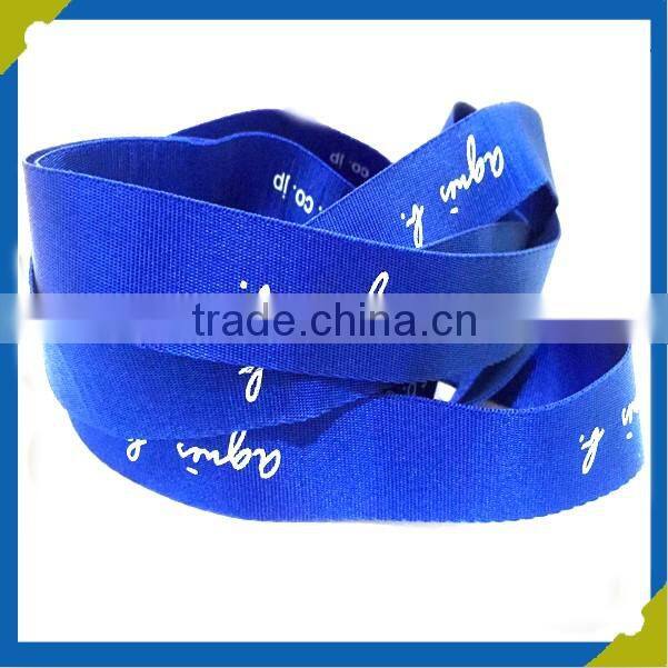 China Webbing Supplier nylon Webbing Belt Jacquard fashion letter webbing