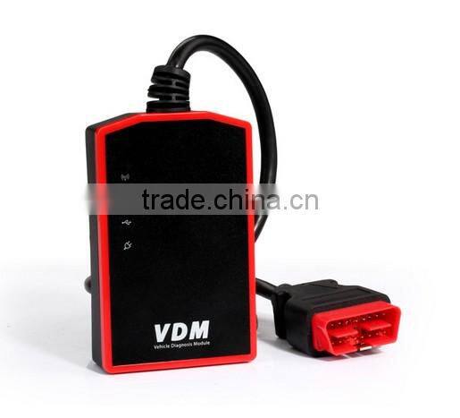 2015 Free software update Online automotive scanner vdm ucandas VDM UCANDAS V3.8 WIFI Diagnostic Tool With for Honda Adapter