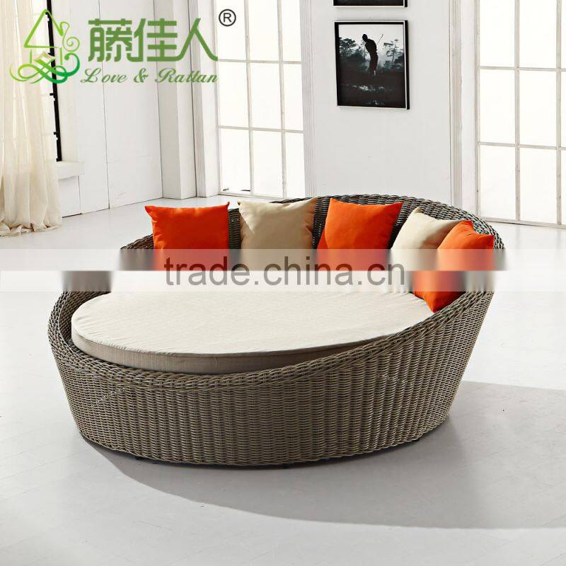 outdoor pe rattan wicker sectional sofa furniture