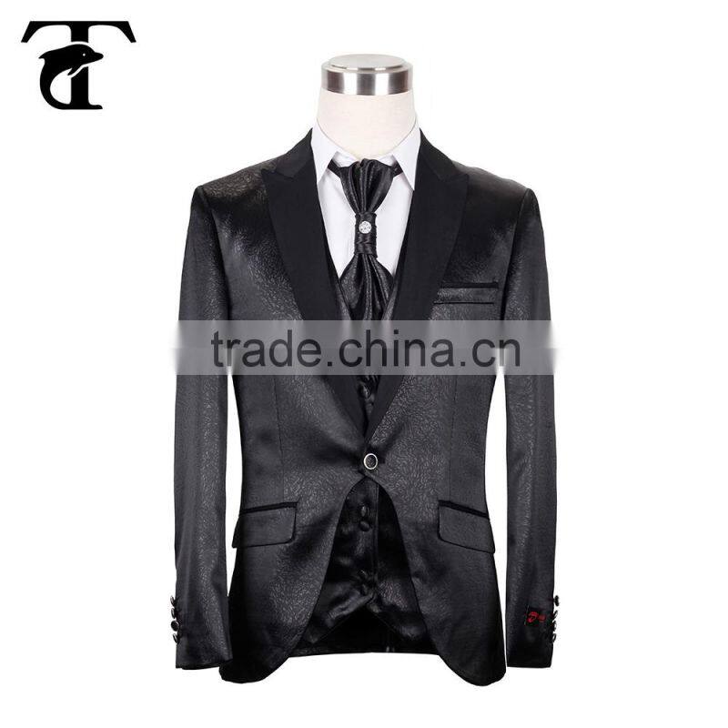 Classtic china style three pieces suit blazers design custom