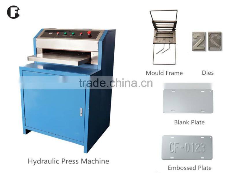 metal plates making machine