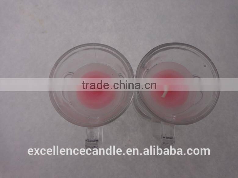 glass jar candle soy wax candle