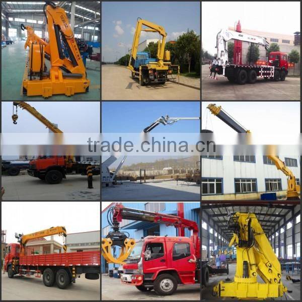 cheap price SQ3.2SA2 swing telescopic boom small mounted crane for truck sale