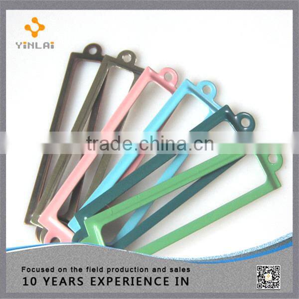 Painted tag holder for decoration