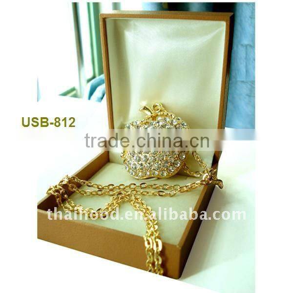 promotion gift heart shape jewelry usb flash drive