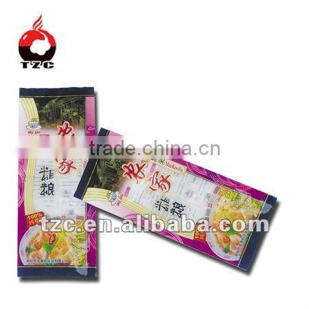 2013 new design food snacks bag form TZC printing company