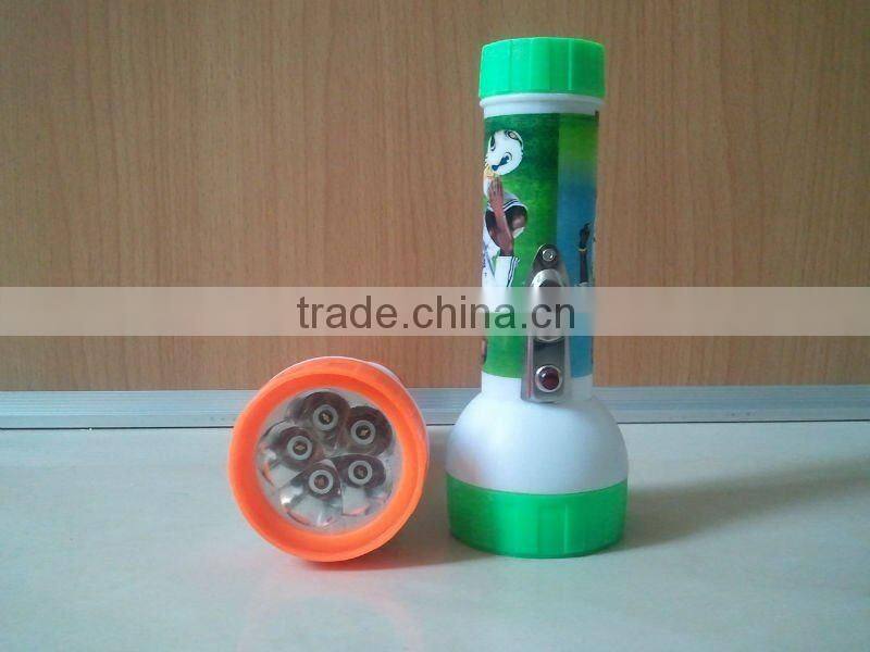 2012 sell well led plastic flashlight in Africa South Africa
