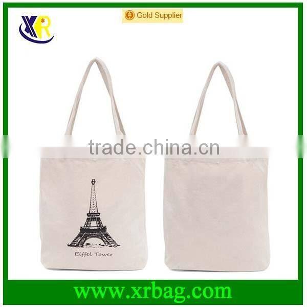 Cotton Tote Bag With Heat Transfer Printing Shopping Bag