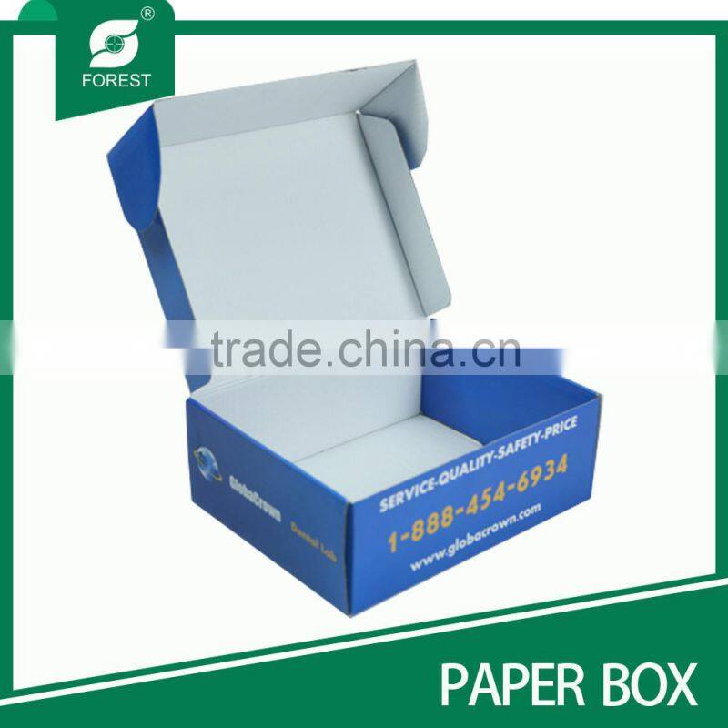 RECYCLED PAPER CARTONS WHITE CORRUGATED CARTON BINS