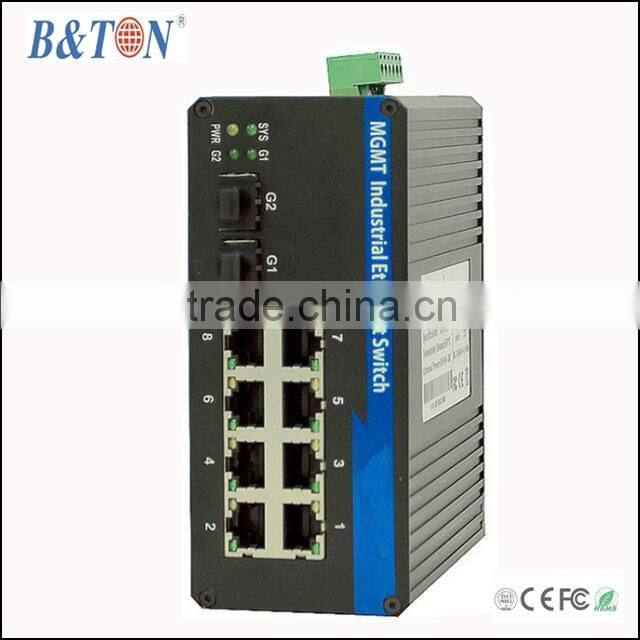 IP30 IP40 High Power POE Managed/unmanaged Industrial PoE Switch for 4POE