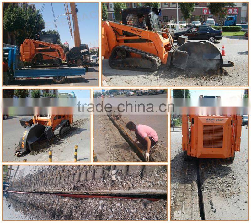 For Trenching Or Digging,CE Certificated trencher fiber optic JHK600