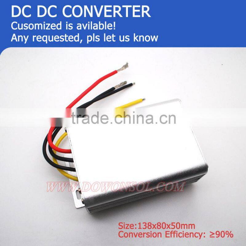 isolated 24v dc to 12v dc converter 120Wmax 10A high efficiency
