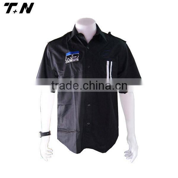 Custom racing pit crew shirt wholesale
