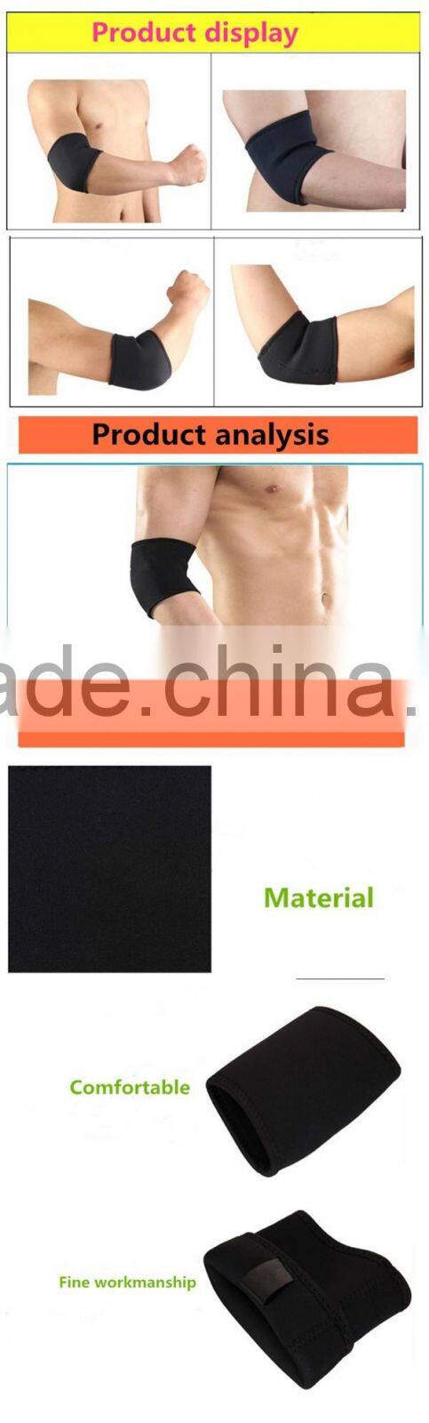 2016 Factory Popular New Design Tennis Elbow Brace With Compression Pad Wholesale Elbow Support