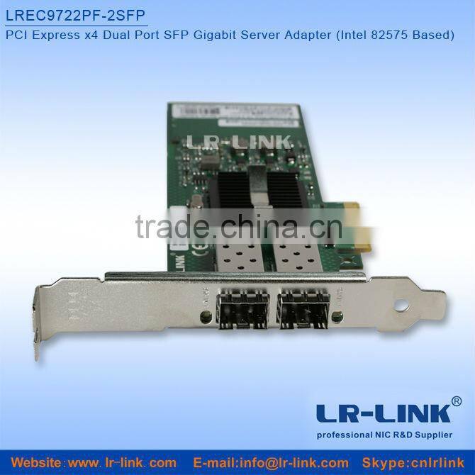 LREC9722PF-2SFP PCIe 1000M 2 SFP Port Server fiber optic network card