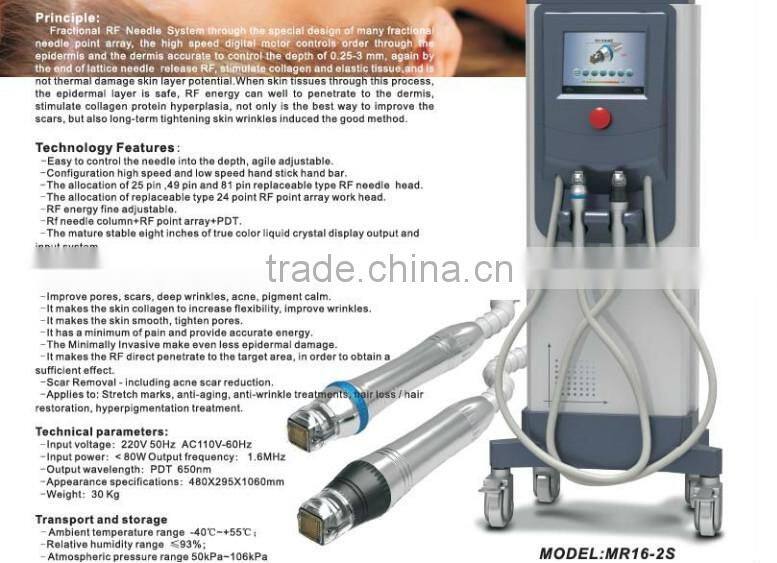 HOT!!! 2013 RF Fractional Micro Needle Beauty device