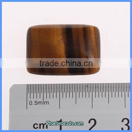Wholesale Rectangle Shape Jewelry Tiger Eye Jewelry Cabochons GC-T013