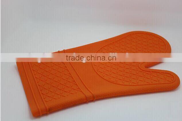 Silicone oven glove heat resistant silicone cooking gloves