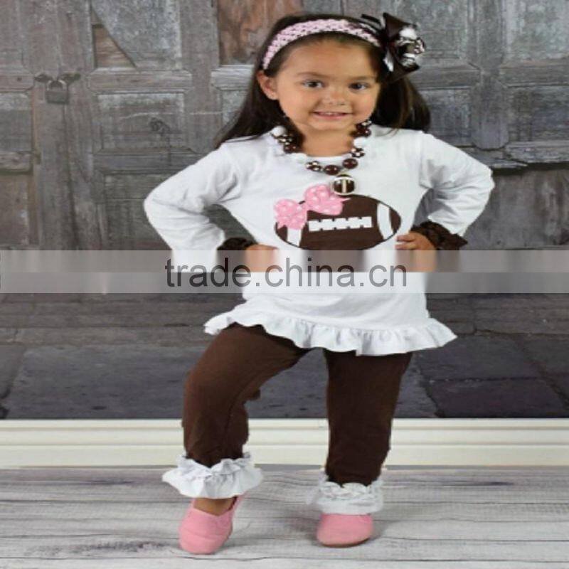 2016 fashion black white chevron pants fall winter baby girls boutique outfit