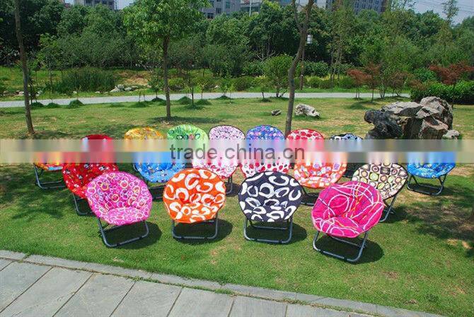 Big size folding moon chair for adult,folding camping chair wholesale