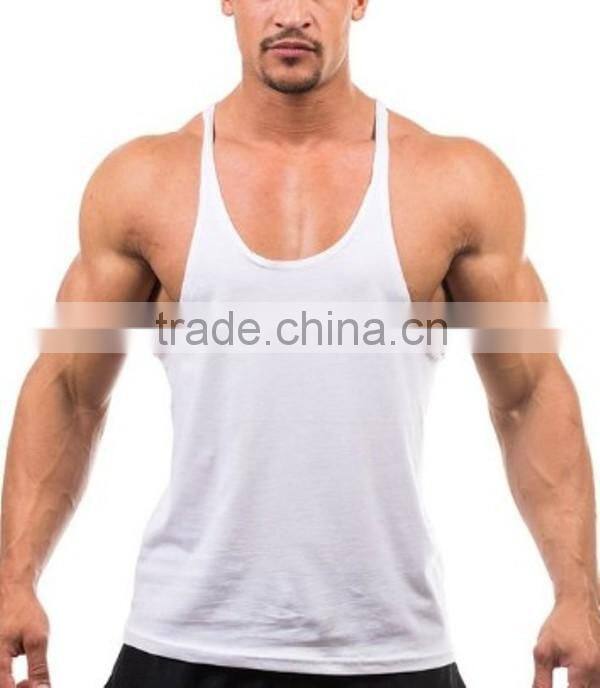 Bulk y back stringer fitness gym tank top men (lyh020080)
