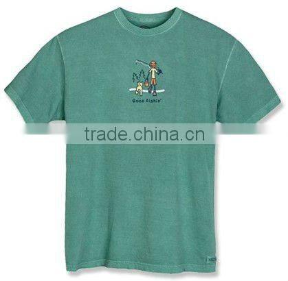 Girl's cotton long sleeve printing t shirts