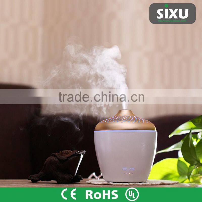 Aluminium LED Aroma Diffuser with Nature Sounds and Music Player